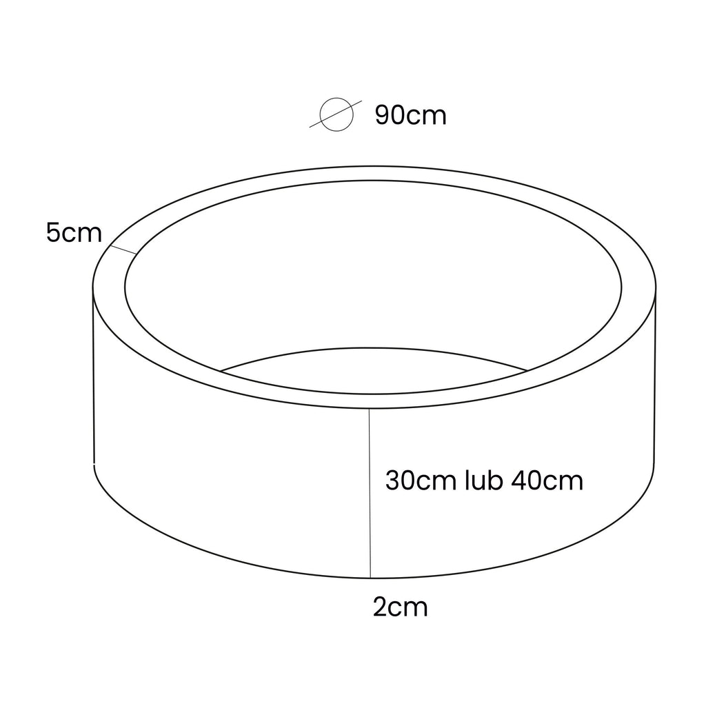 Alma boldbassin uden bolde - Eventyrtid