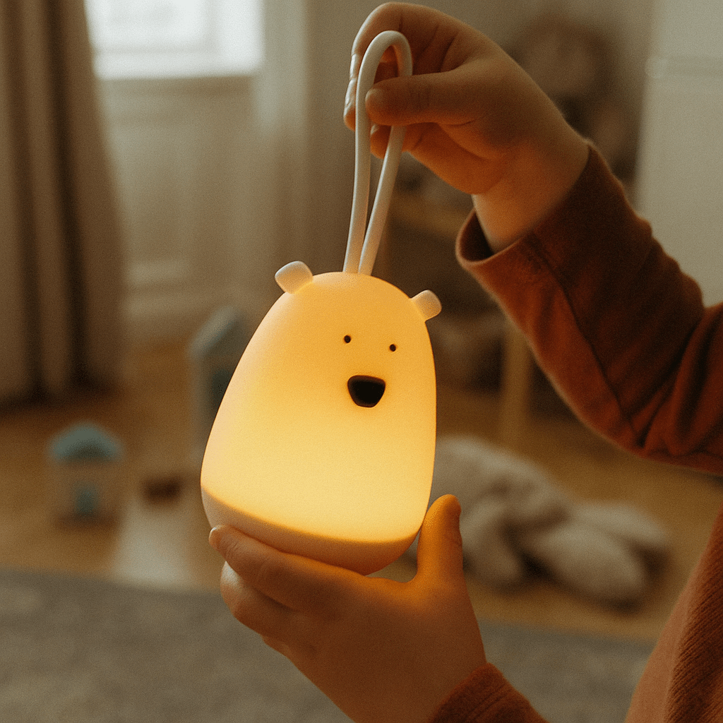 Hanging Night Light with Remote - BarnetsHjem