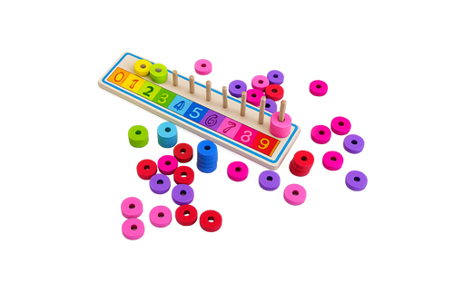 Woopie Let's Go Green - Faverig træ sorteringssæt - Eventyrtid